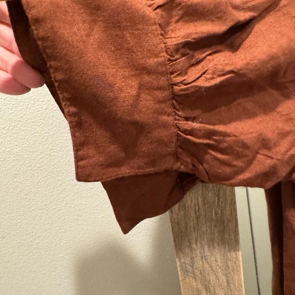 Free People Rust Backless Dress - Picture 3 of 5